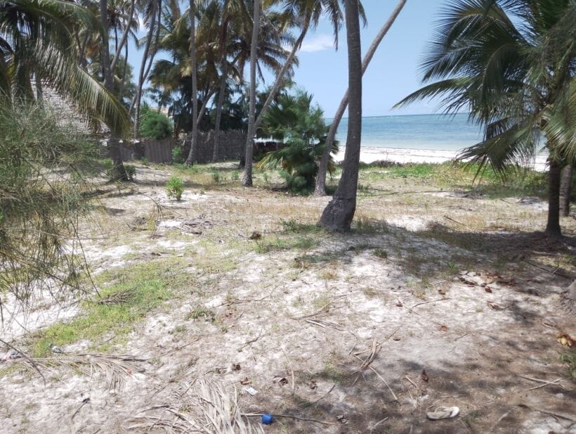 Beach plot for sale in Mombasa