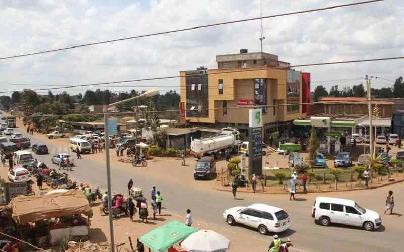 Kenl town, Muranga County, Kenya