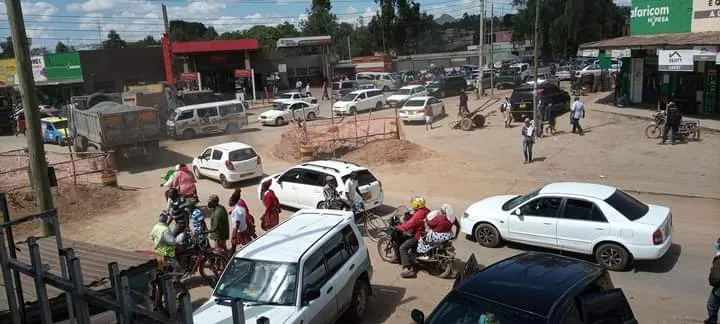 A section of Gilgil town