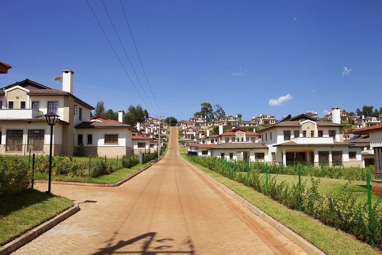 The Red Hill estate along Limuru Road