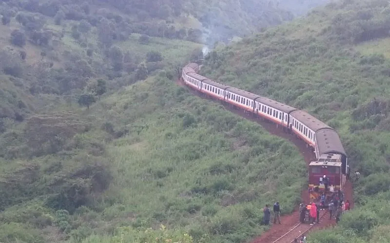 The Nairobi-Nanyuki passenger train